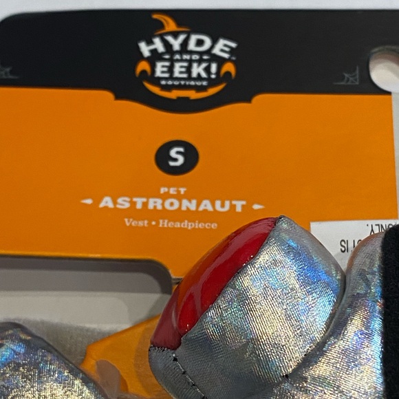 Hyde and Eek! Boutique Dog Cat Pet Astronaut Costume Halloween Size Small NWT - Picture 5 of 8